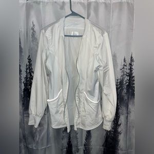 White Cherokee scrub jacket
